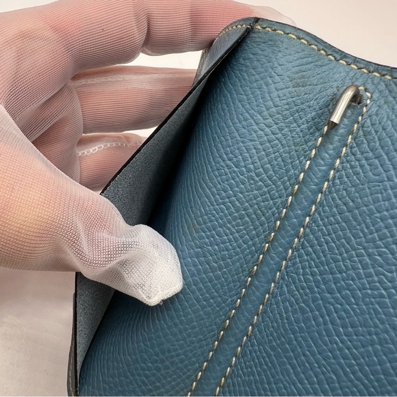 Hermes ToGo Agenda PM Blue Notebook Cover Card Holder - Picture 10 of 15